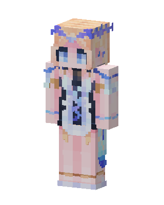 Pastel Angel skin, 3D preview