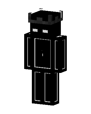 Black Villain Boy Minecraft mob skin
