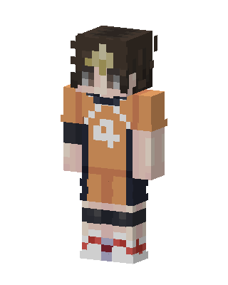 Karasuno Libero Minecraft skin