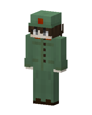 Green Soldier skin, 3D preview