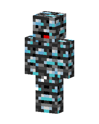Gray Fighter Minecraft skin