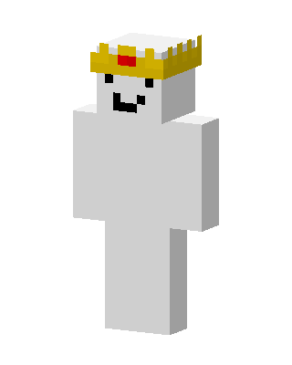 White Royal Minecraft white skin