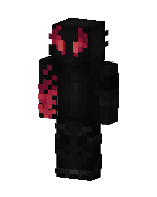 Crimson Shade skin, 3D preview