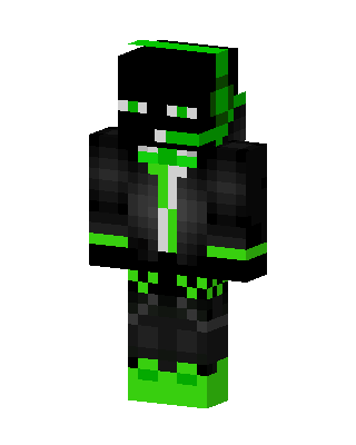 Black Villain Boy Minecraft skin