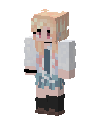 Pastel School Girl skin, 3D preview