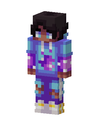 Purple Cutie Girl Minecraft purple skin