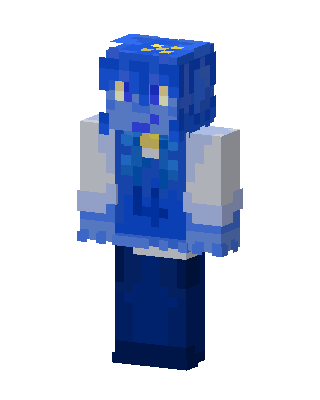 Blue Royal Boy skin, 3D preview