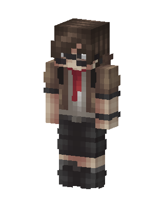 Scruffy Scholar skin, 3D preview