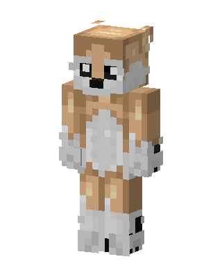Shiba Inu skin, 3D preview