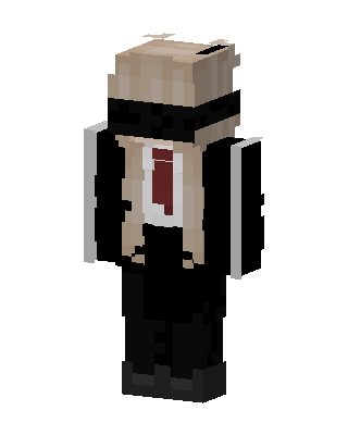 Black Player Boy skin, 3D preview