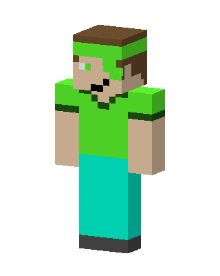 Green Mob Boy Minecraft green skin