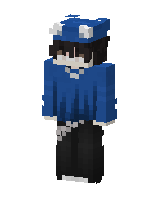 Blue Cop Boy Minecraft skin