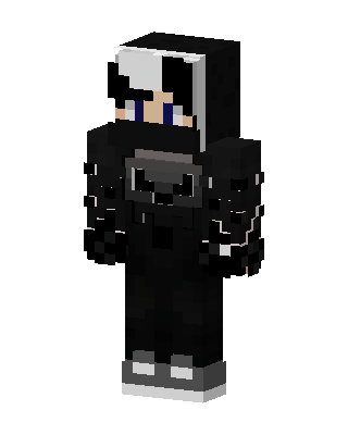 Shadow Hoodie Minecraft skin