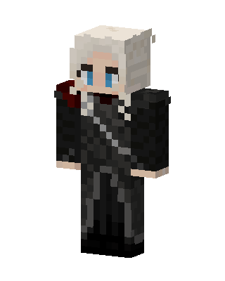 Silver Haired Knight skin, 3D preview