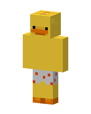 Rubber Duck skin, 3D preview
