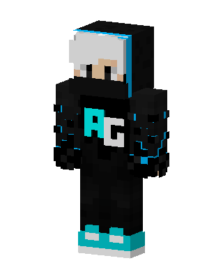 Neon Hoodie AG Minecraft skin