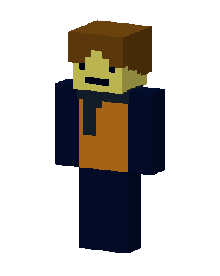 Blue Suit Boy Minecraft skin