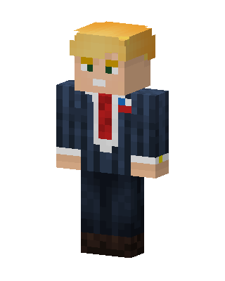 Blond Businessman skin, 3D preview