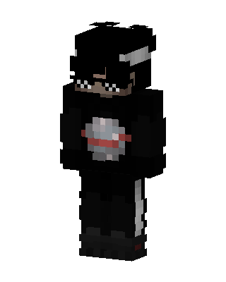 Shades Hoodie Guy skin, 3D preview
