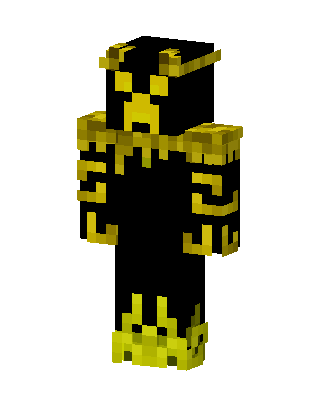 Black Villain Minecraft mob skin