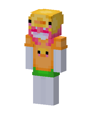 Duckling Axolotl skin, 3D preview