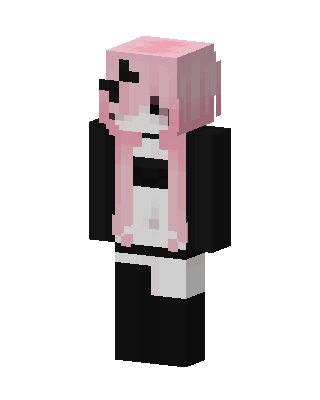 Pink Maid skin, 3D preview