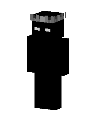 Crowned Enderman Minecraft skin