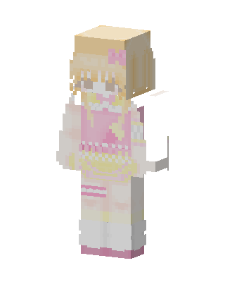 Pastel Bunny skin, 3D preview