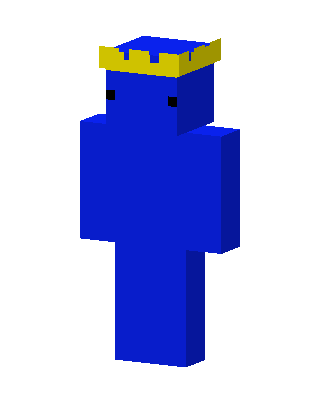 Blue Minecraft skin