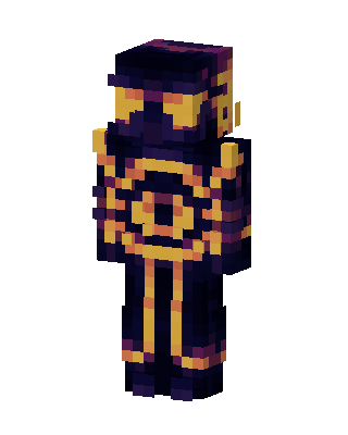 Golden Void Knight skin, 3D preview