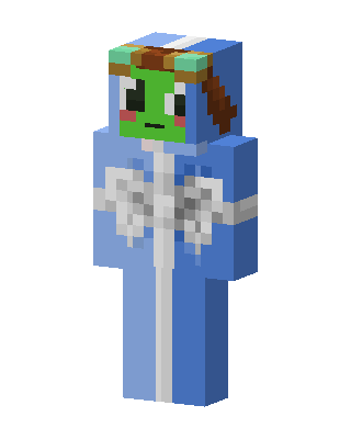 Frog Angel Minecraft skin