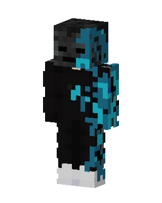 Wither Split skin, 3D preview