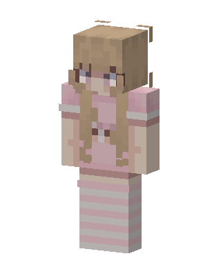 Pink Dress Girl Minecraft pink skin