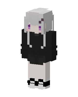 Emilia Hoodie skin, 3D preview