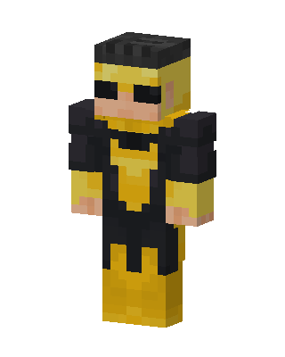 Golden Knight skin, 3D preview