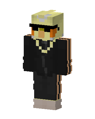 Chick In Suit skin, 3D preview