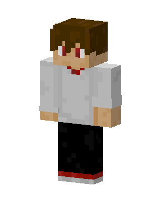 White Player Boy skin, 3D preview