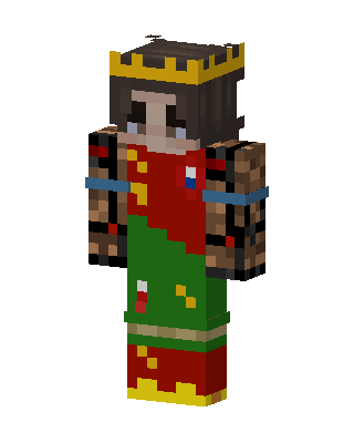 Patchwork Queen Minecraft skin