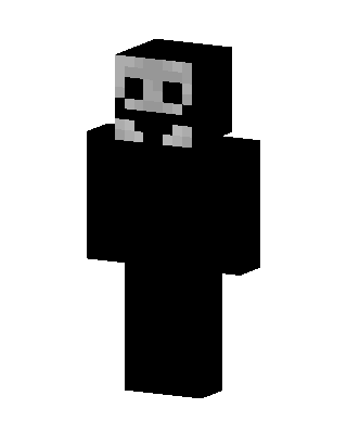 Black Villain skin, 3D preview