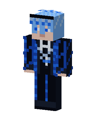 Blue Player Boy Minecraft skin