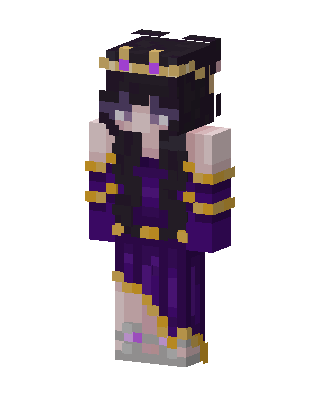 Purple Queen Minecraft skin