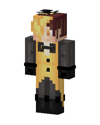 Bill Cipher Human skin, 3D preview
