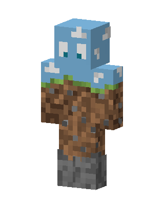 Dirt Allay skin, 3D preview