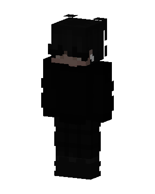 Shadow Hoodie skin, 3D preview