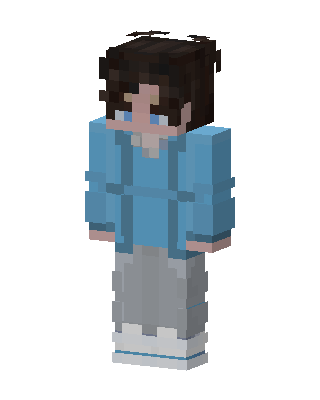 Sky Hoodie skin, 3D preview