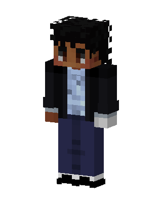 Black Player Boy Minecraft black skin