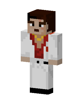 White Doctor Boy Minecraft skin