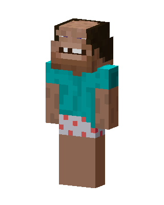 Boxer Bro skin, 3D preview