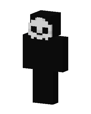 Black Mob skin, 3D preview
