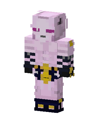 Pink Cutie Girl skin, 3D preview